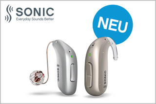 Neues Power-Hörsystem von Sonic mit zwei Anpassstufen 2 Hinter-dem-Ohr-Hörsysteme von Sonic